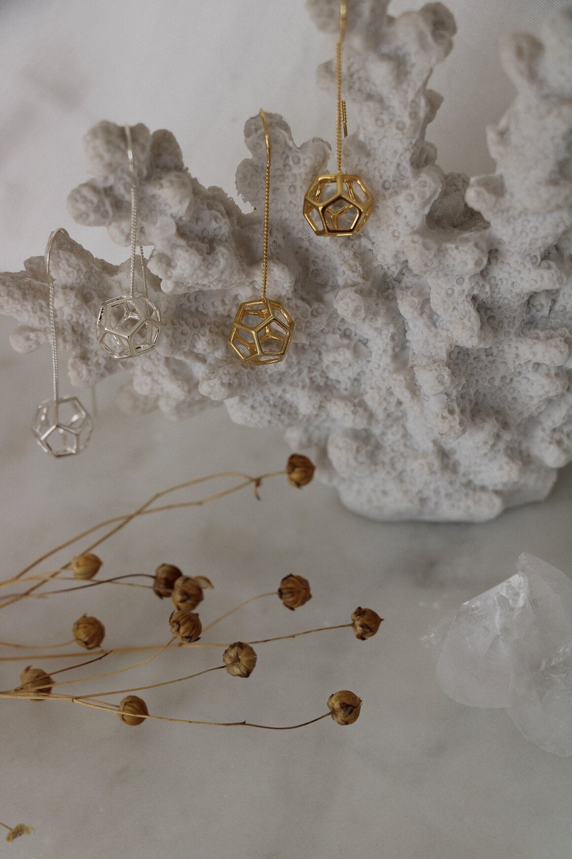 Magamya Cosmic Dodecahedron Earrings