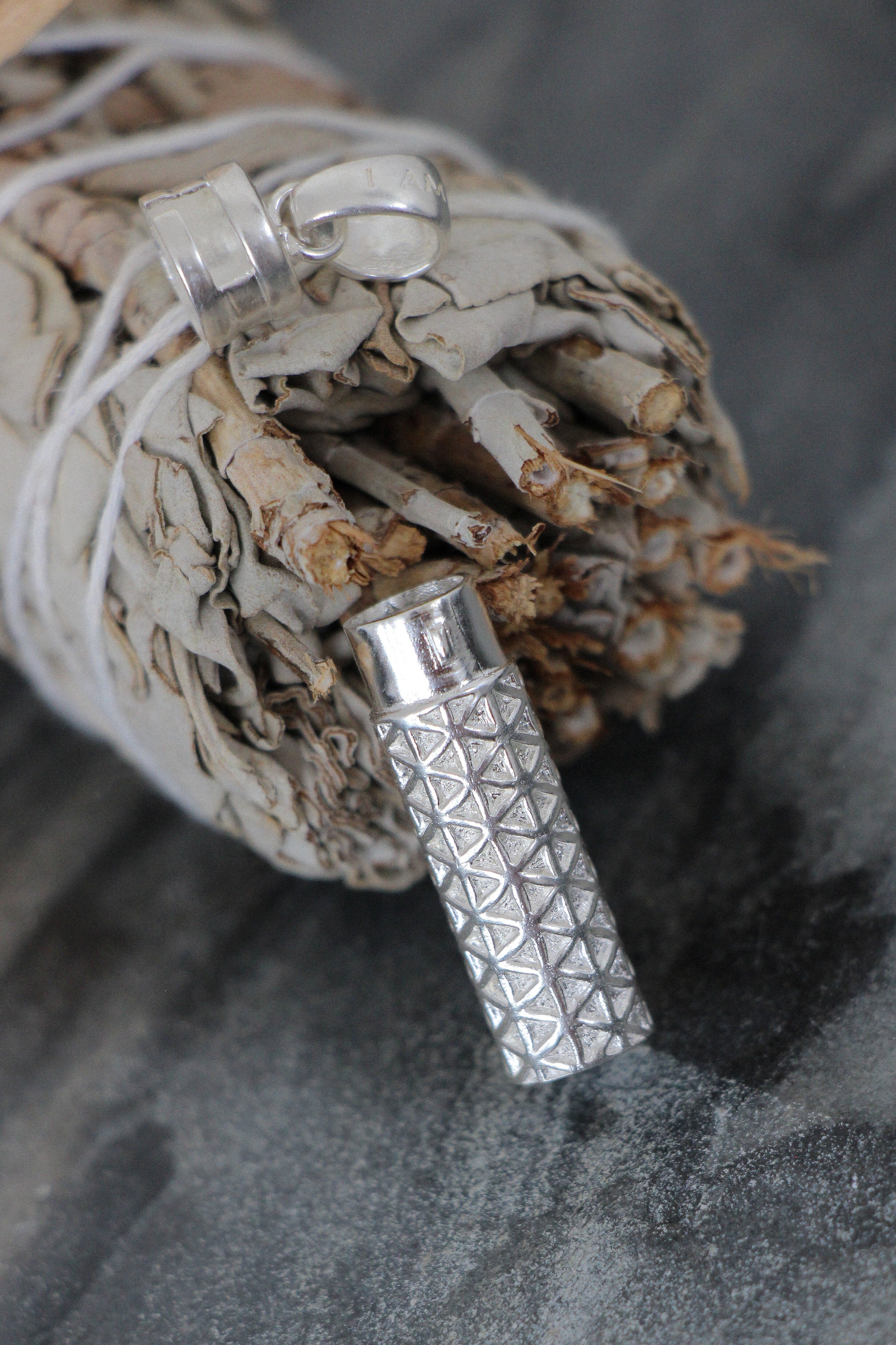 Amulet bottle Flower of Life