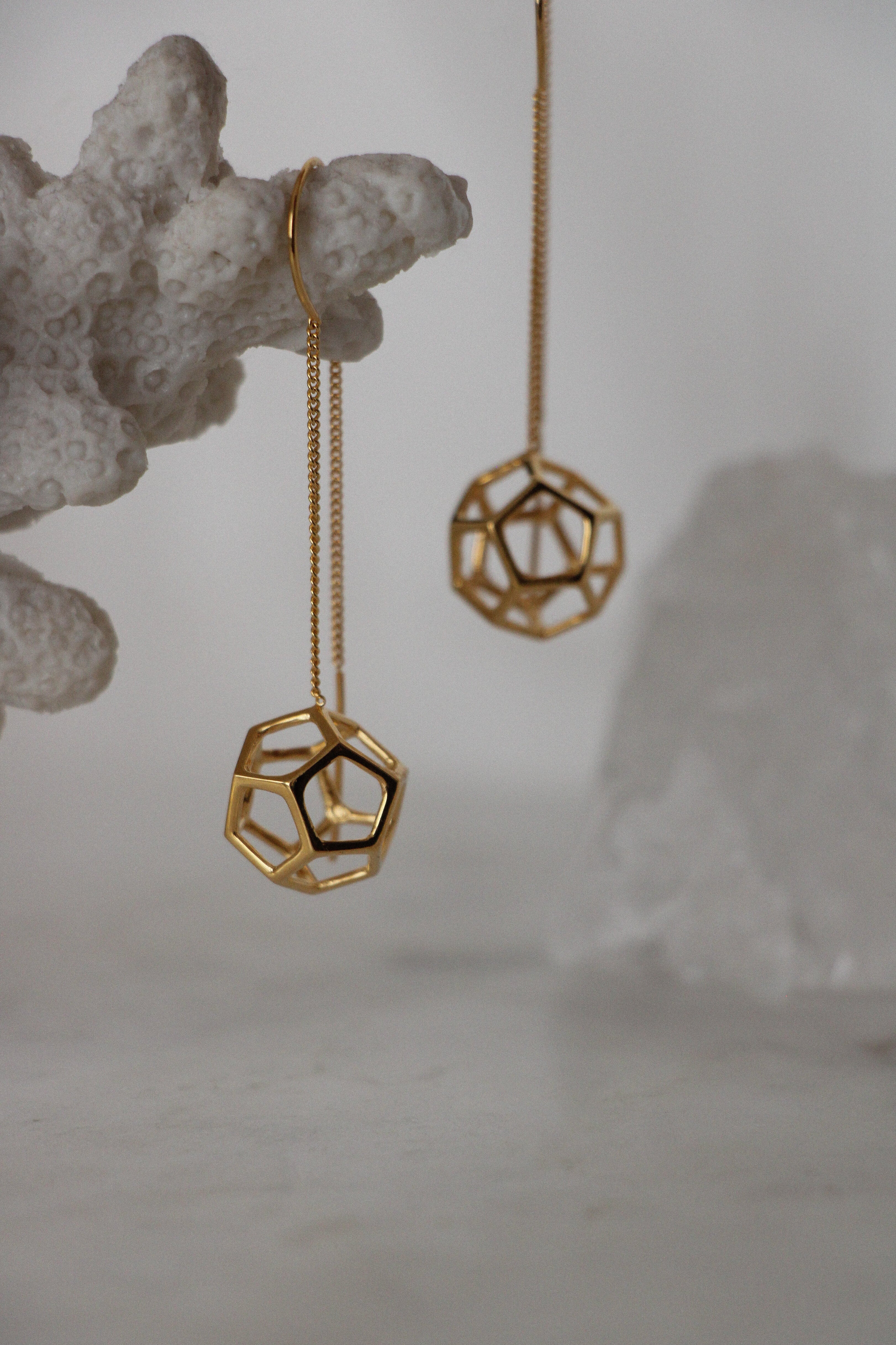 Magamya Cosmic Dodecahedron Earrings