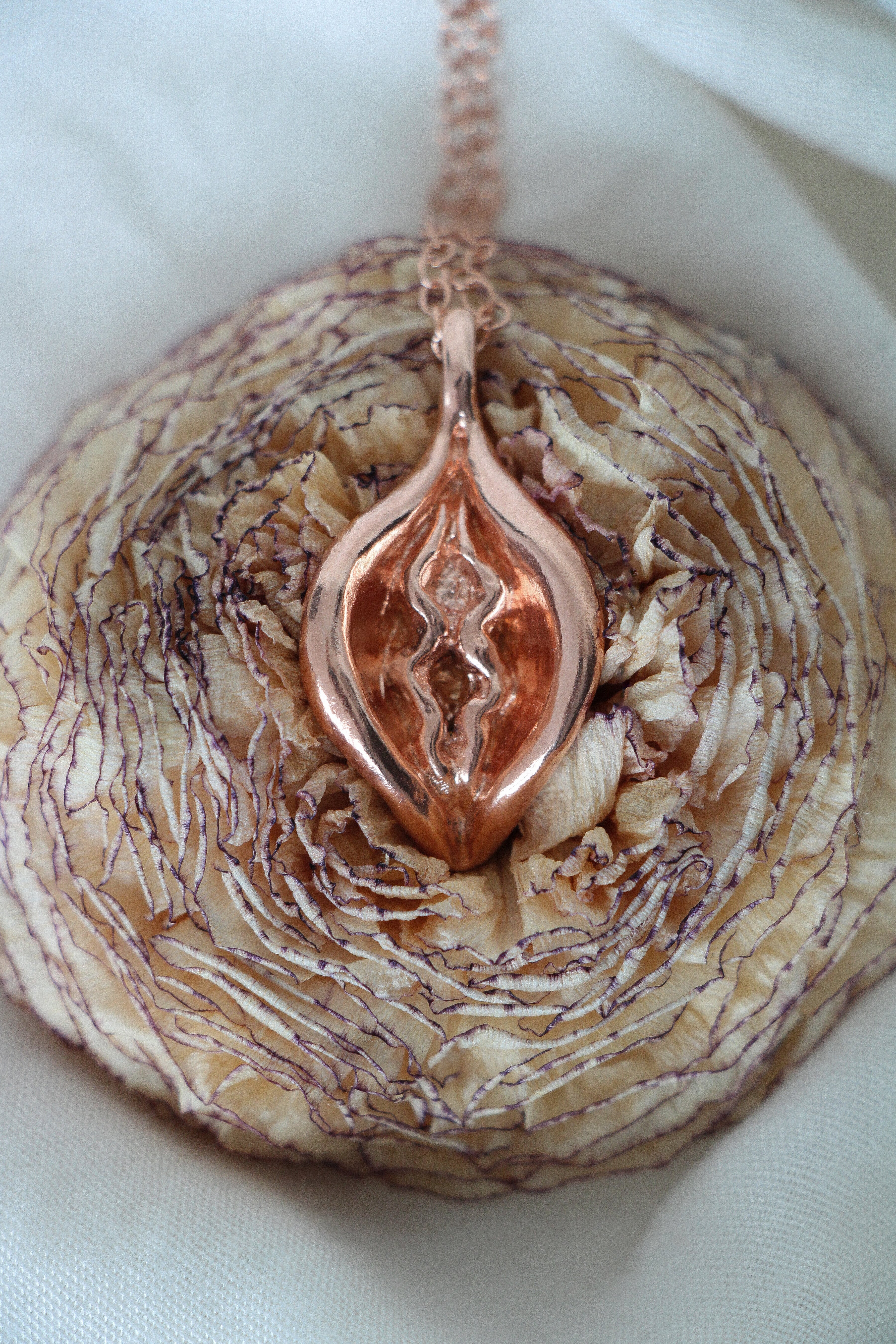 Amulet Yoni Love copper