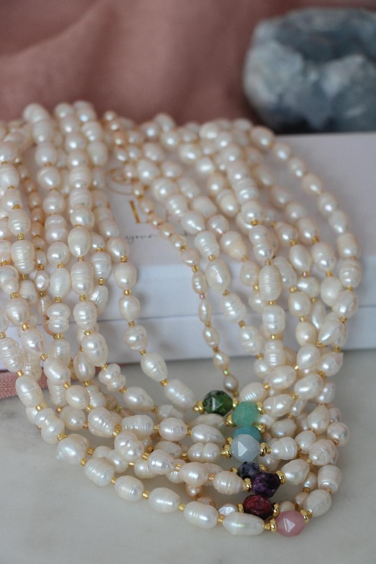 Jala - Mermaid pearl necklaces