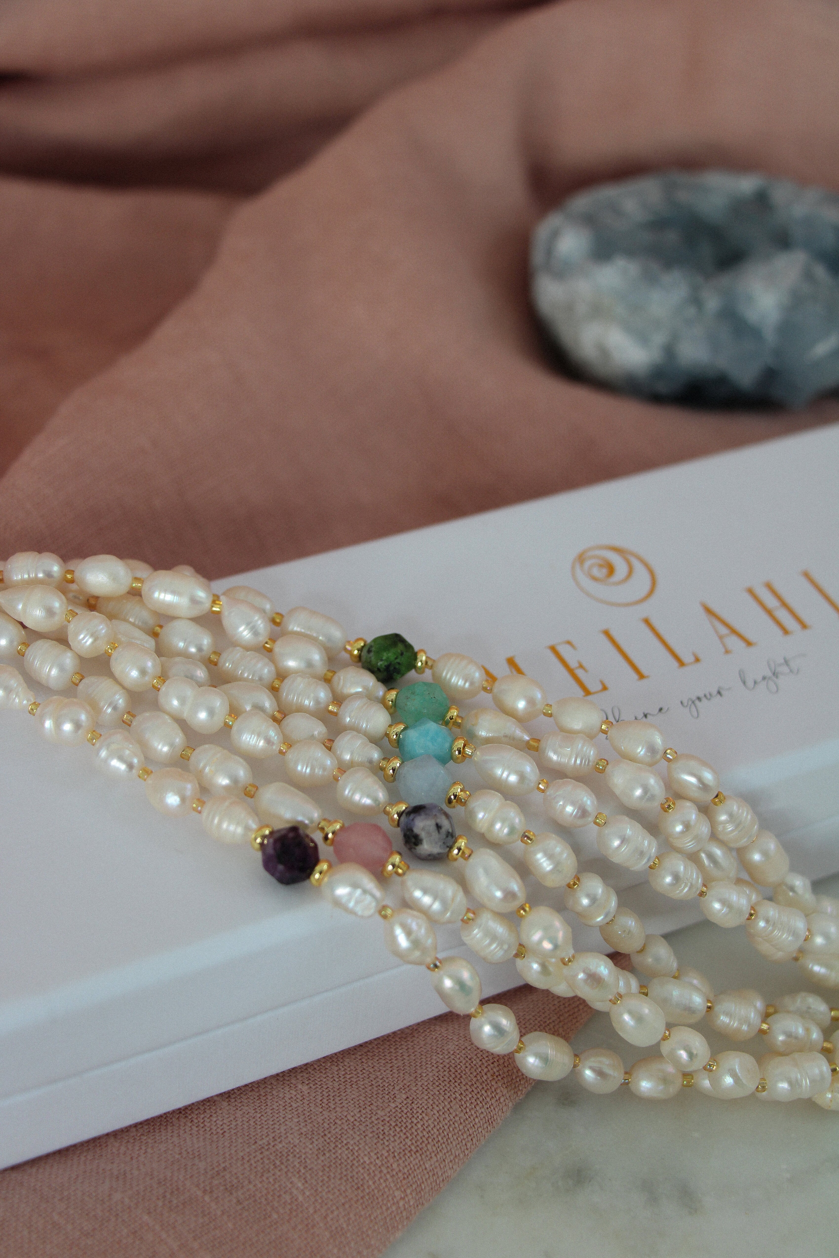 Jala - Mermaid pearl necklaces