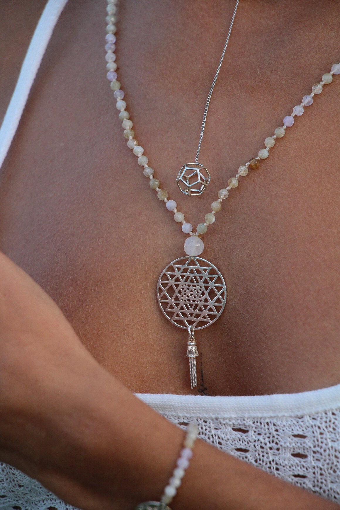 Ānandinī Mala - the blessed one